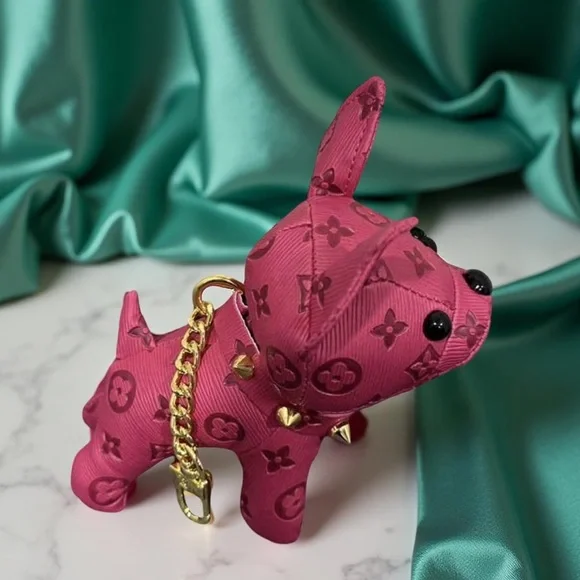 Bulldog Monogram Keychain/Purse Charms - Picture 3 of 7